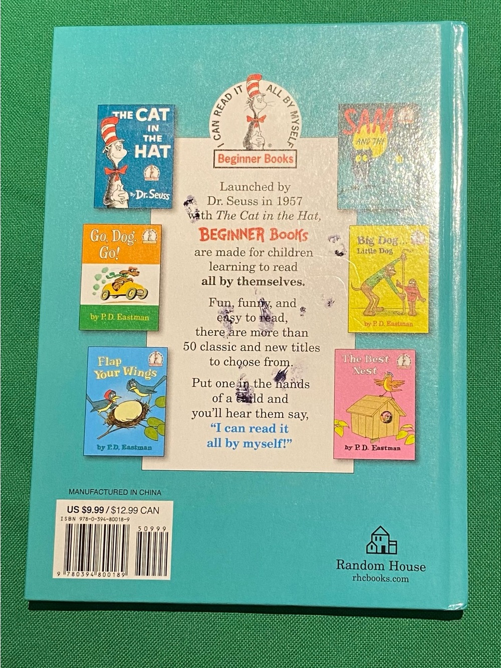 Dr. Seuss Teal & Yellow Children's Picture Book Pair - Picture 7 of 15